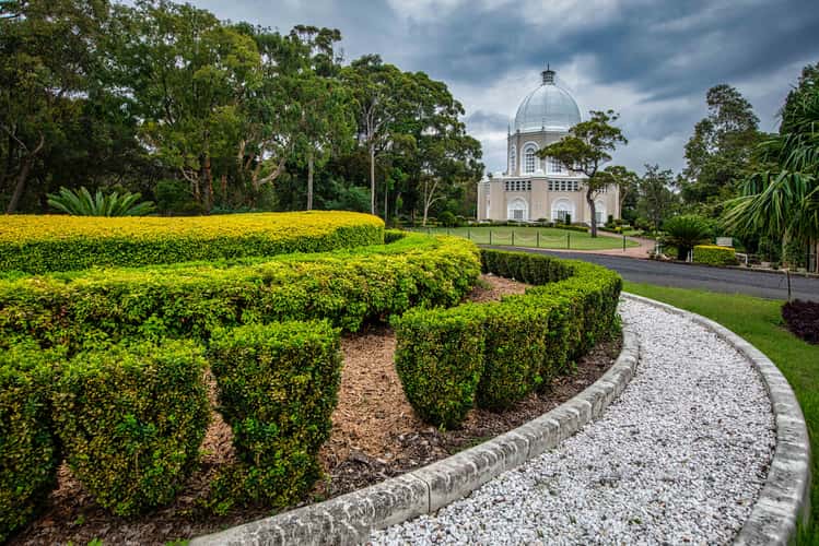Path to Bahai Temple, Ingleside, Sydney, NSW