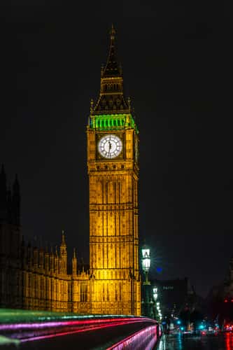 Big Ben from Westminster Bridge, London
