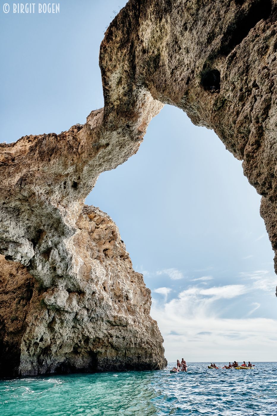 Rock Arch near Ponta da Piedade, Portugal