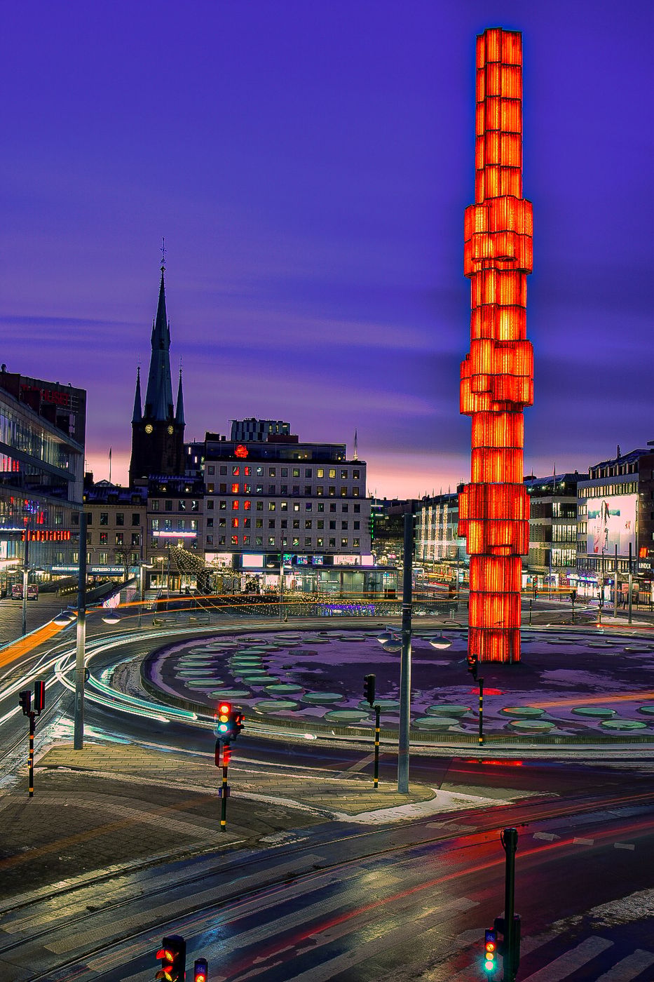 Sergels Torg T-Bana at Kulturhuset, Sweden