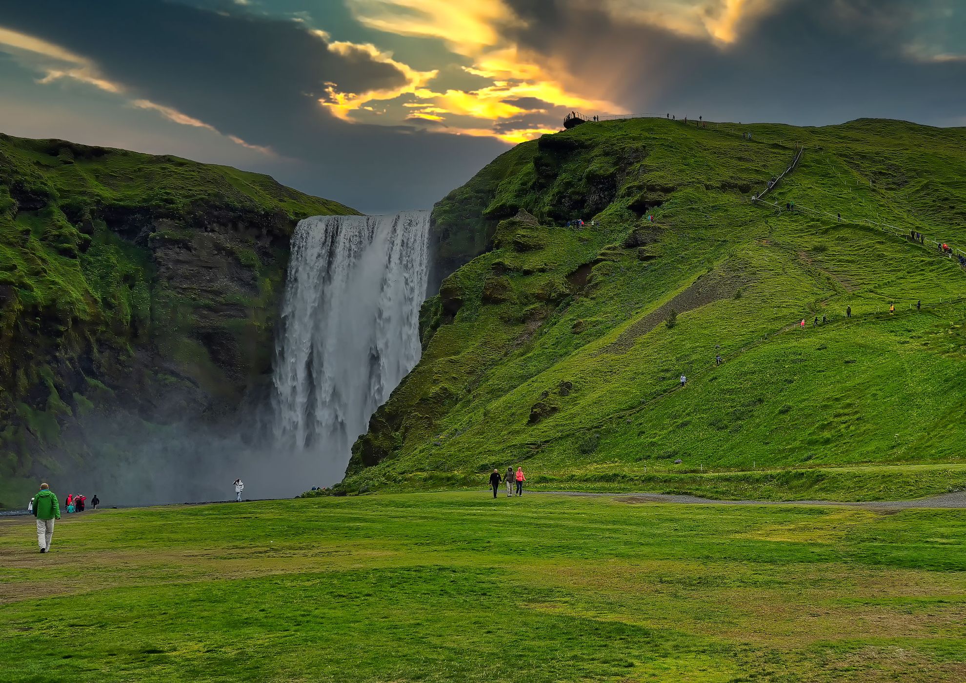 Skógafoss Waterfall, Iceland