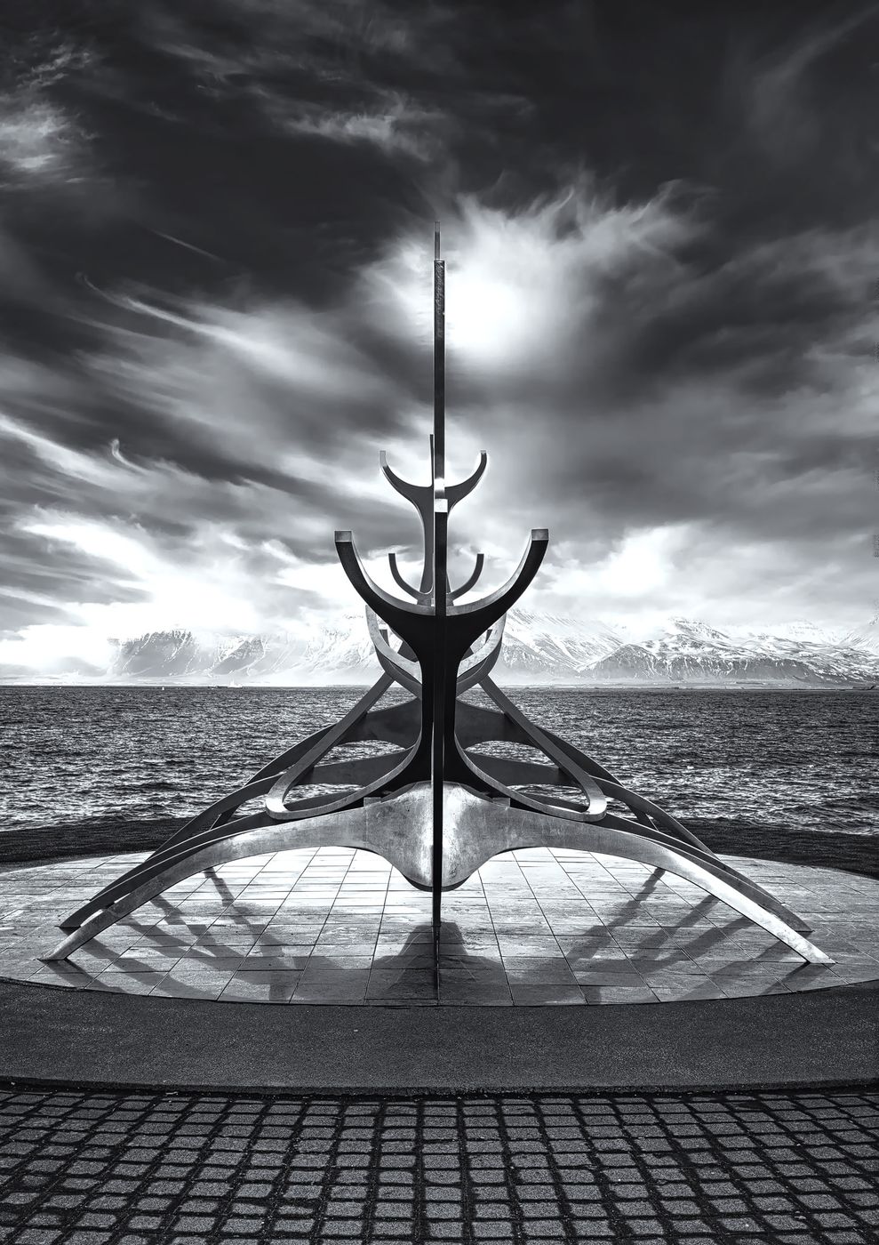 Viking monument, Reykjavik, Iceland