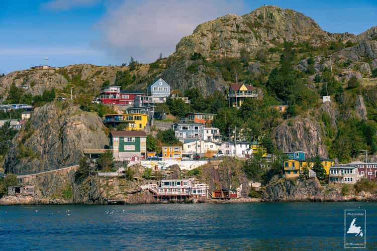 St. John's Colorful Houses