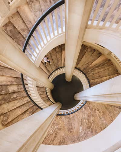 Staircase inside Schwerin Castle, Schwerin