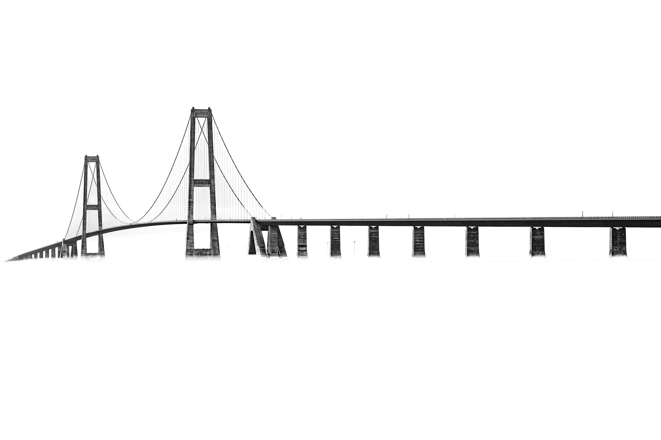 Storebæltsbroen, Denmark