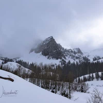 Sundial Peak view from Lake Blanche, USA