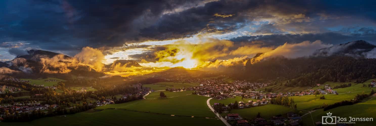 Sunset in Reit im Winkl