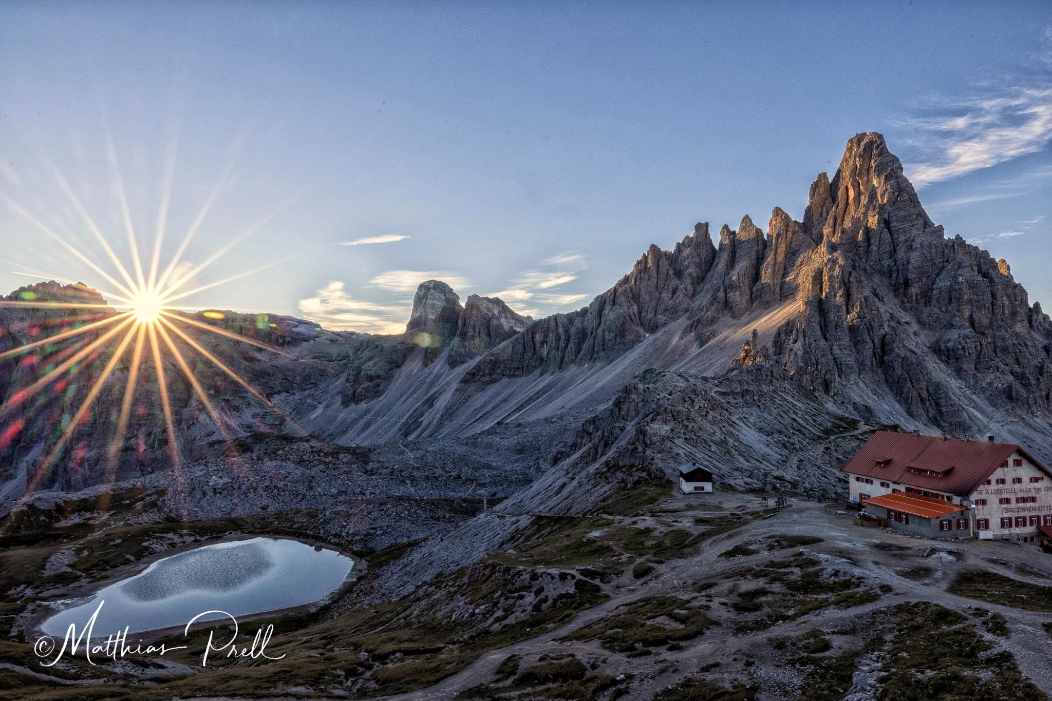 Rifugio Locatelli, Tre Cime di Lavaredo, Dolomites, Italy