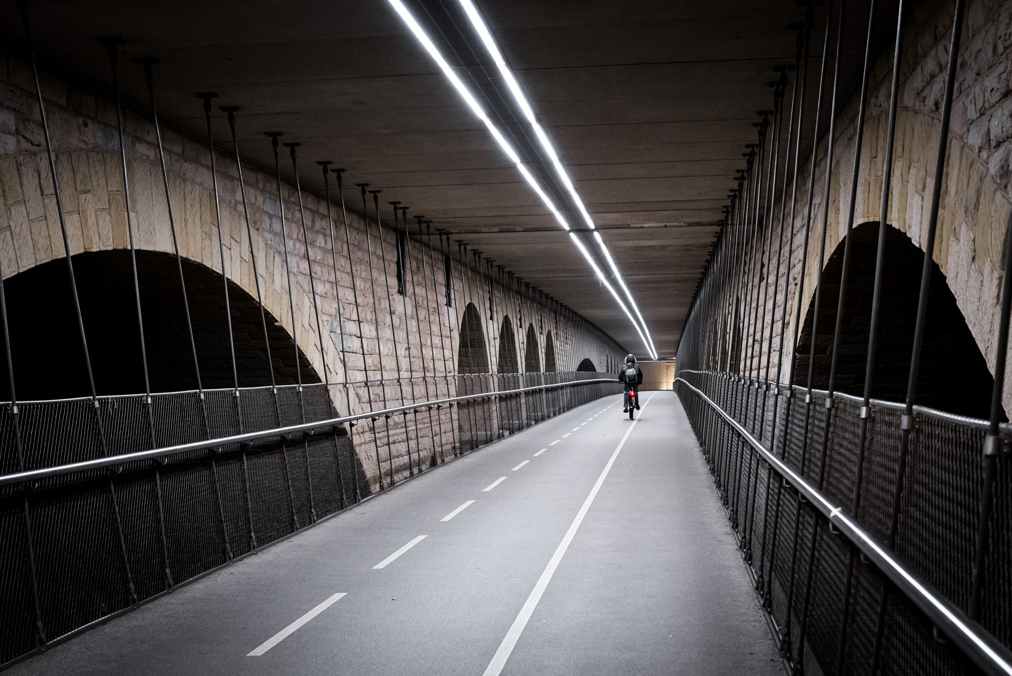 Under the Adolphe Bridge, Luxembourg City, Luxembourg