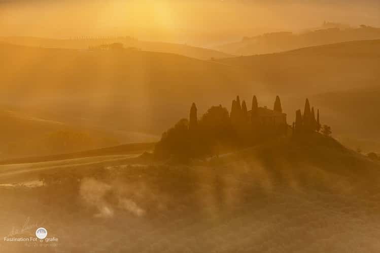 Podere Belvedere in the Val D'orcia Tuscany