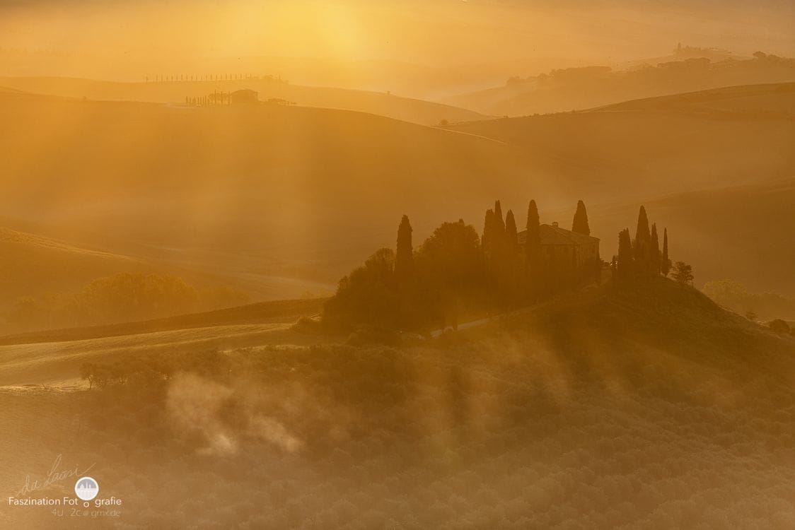 Podere Belvedere in the Val D'orcia Tuscany, Italy