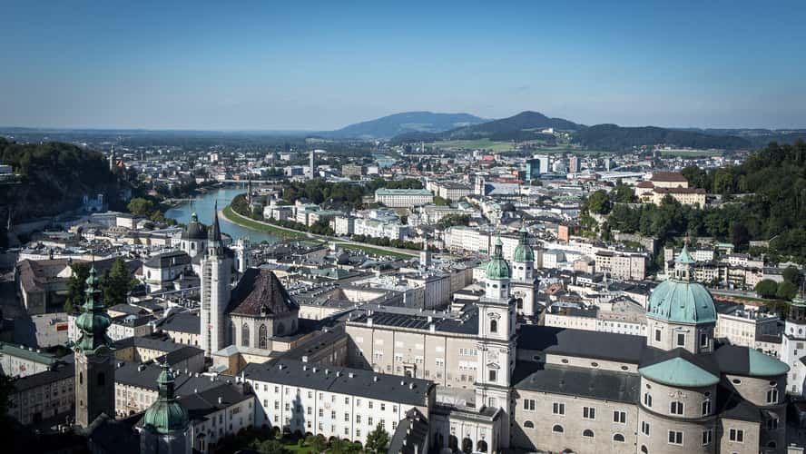 View from Hohensalzburg Fortress