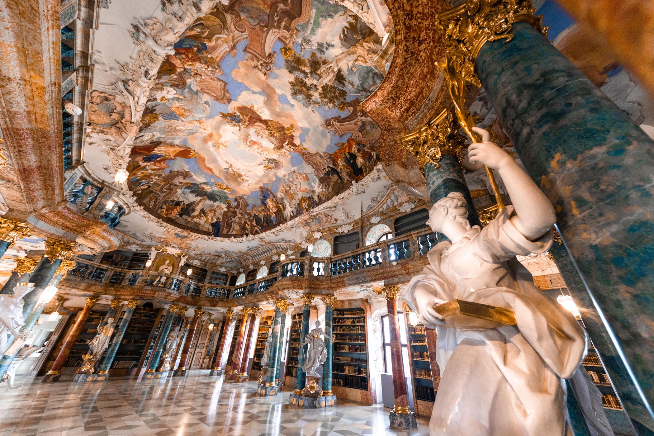 Wiblingen Monastery Library, Germany
