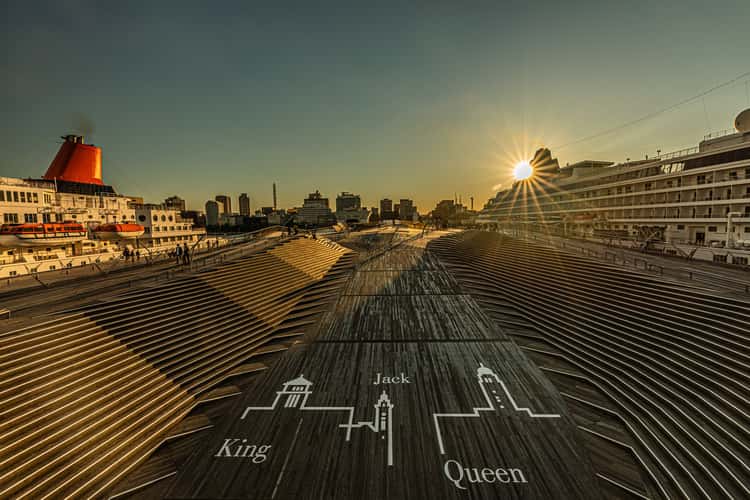 Yokohama Osanbashi Pier, Kanagawa, Japan