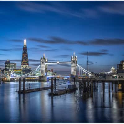 A view on the Tower Bridge, London, United Kingdom