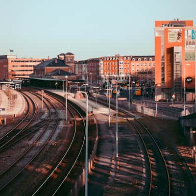 Aalborg Train Station, Denmark