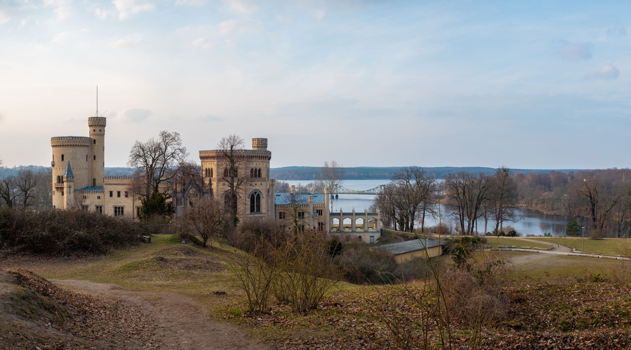 Babelsberg Park in Potsdam, Germany
