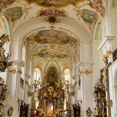 Basilika Maria Brünnlein bei Wemding, Germany