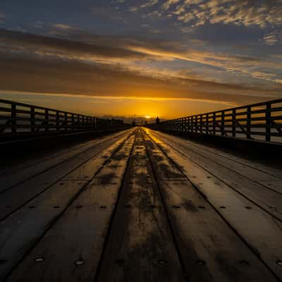 Bull Island bridge, Ireland