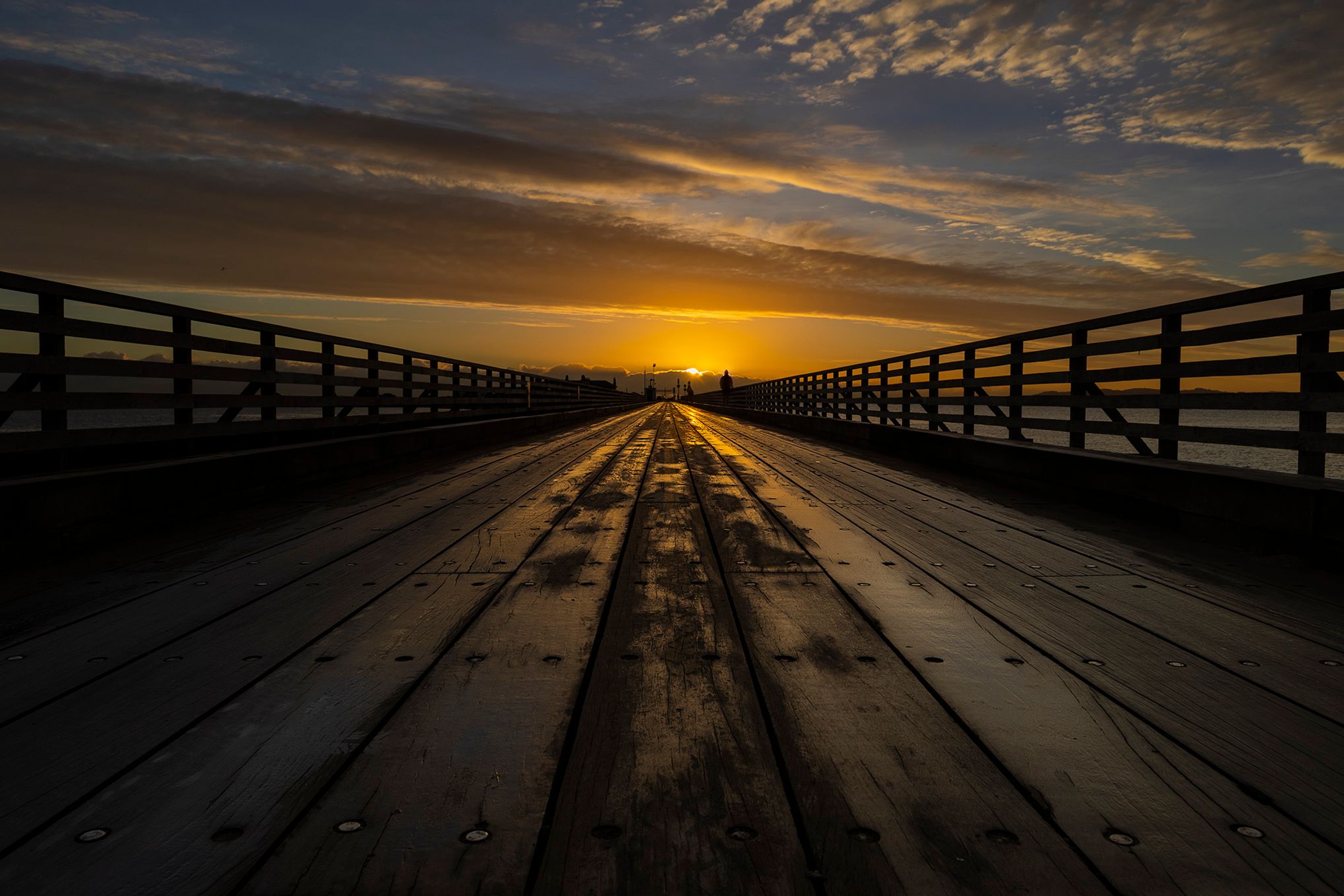 Bull Island bridge, Ireland