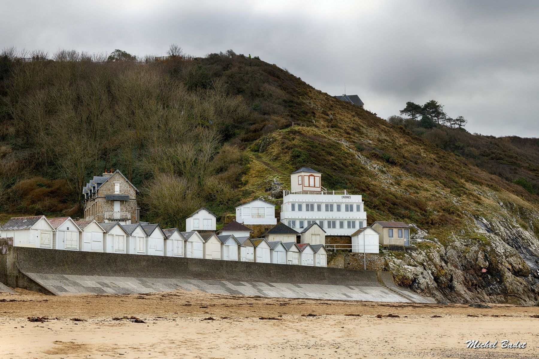 Carolles, the beach, France