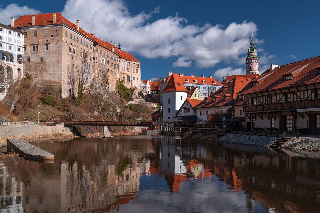 Beautiful Cesky Krumlov, Czech Republic