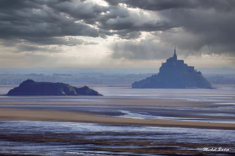 Cliffs of Champeaux, View of Mont Saint-Michel