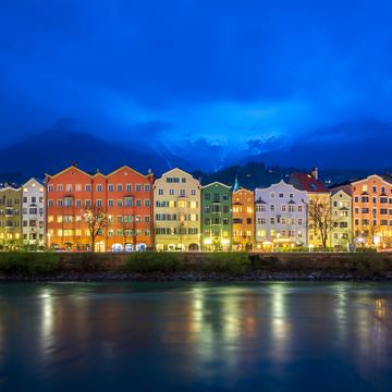 Colorful Houses Innsbruck, Austria