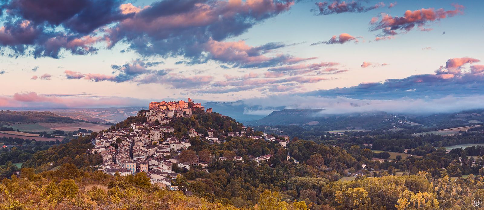 Cordes sur Ciel, East side, Tarn, France, France