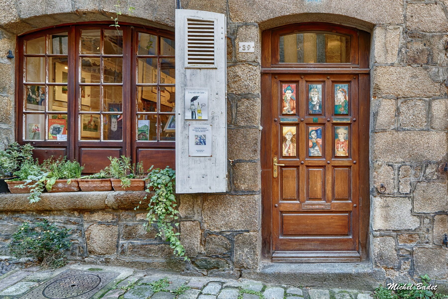 Dinan, Jerzual street, France