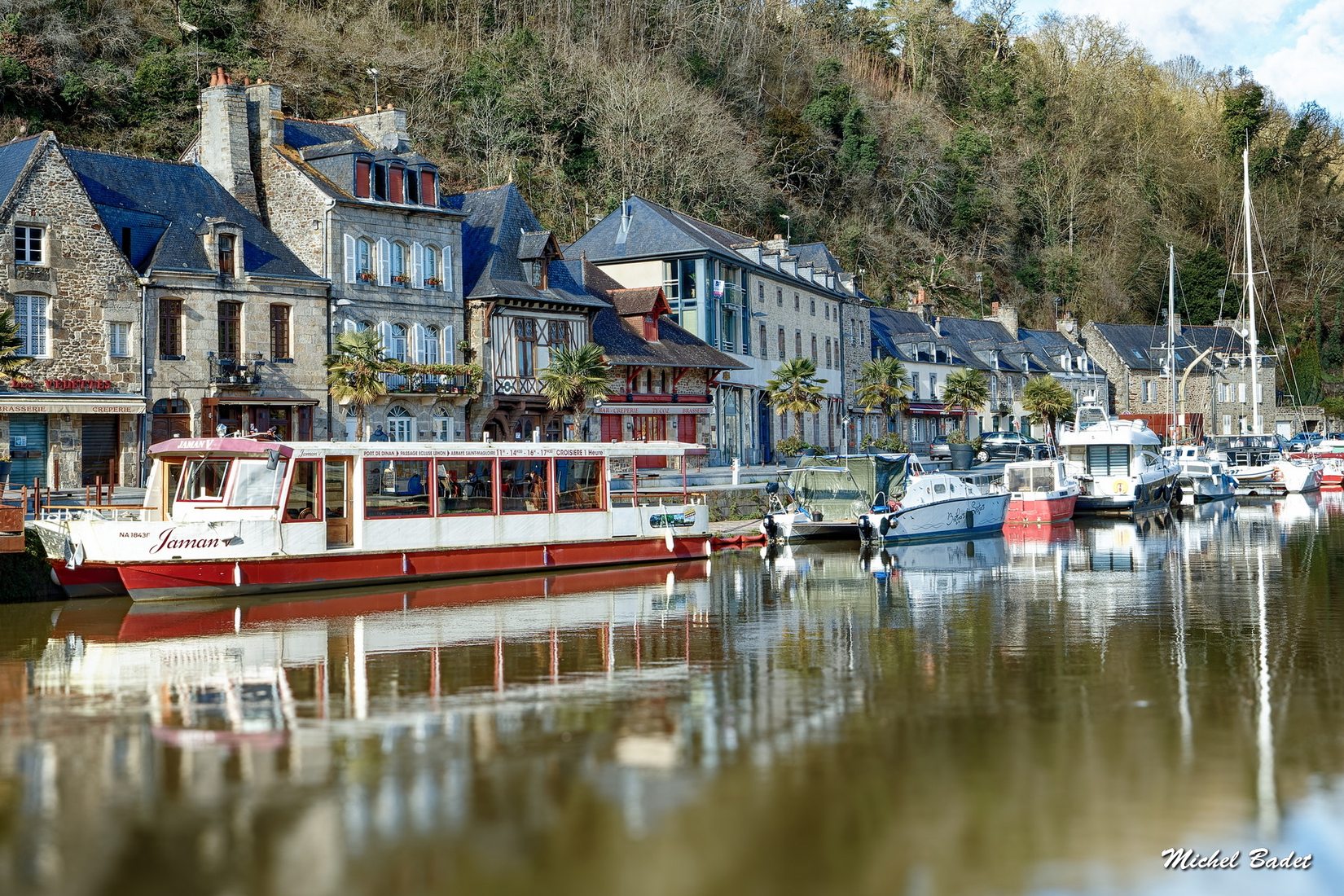 Dinan old bridge, France