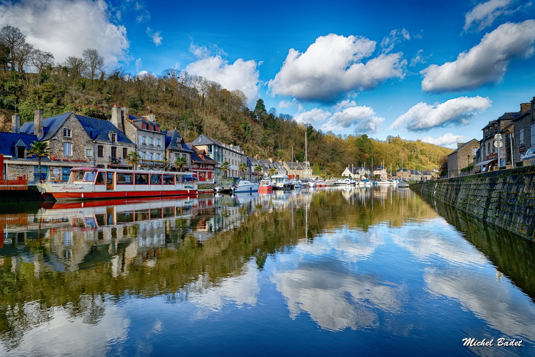 Dinan old bridge, France