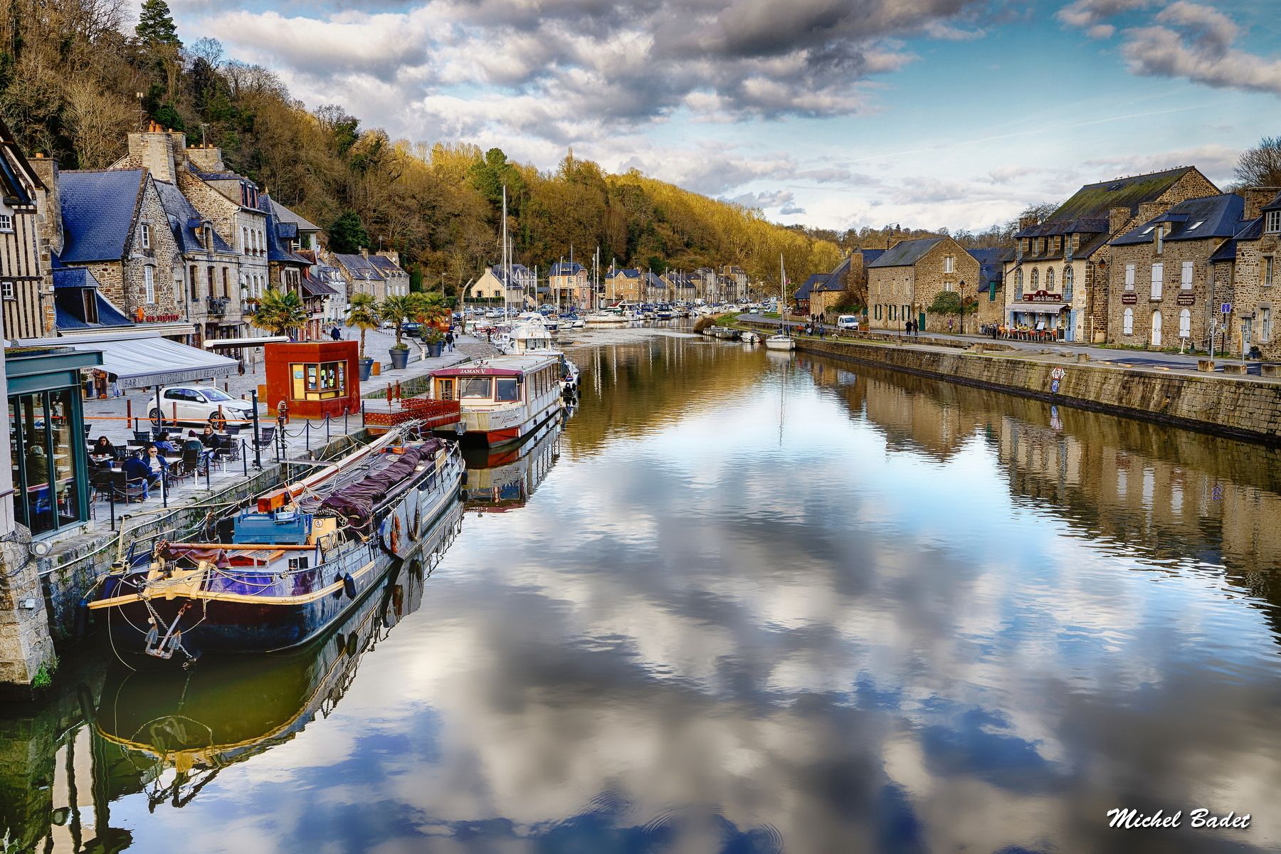 Dinan old bridge, France