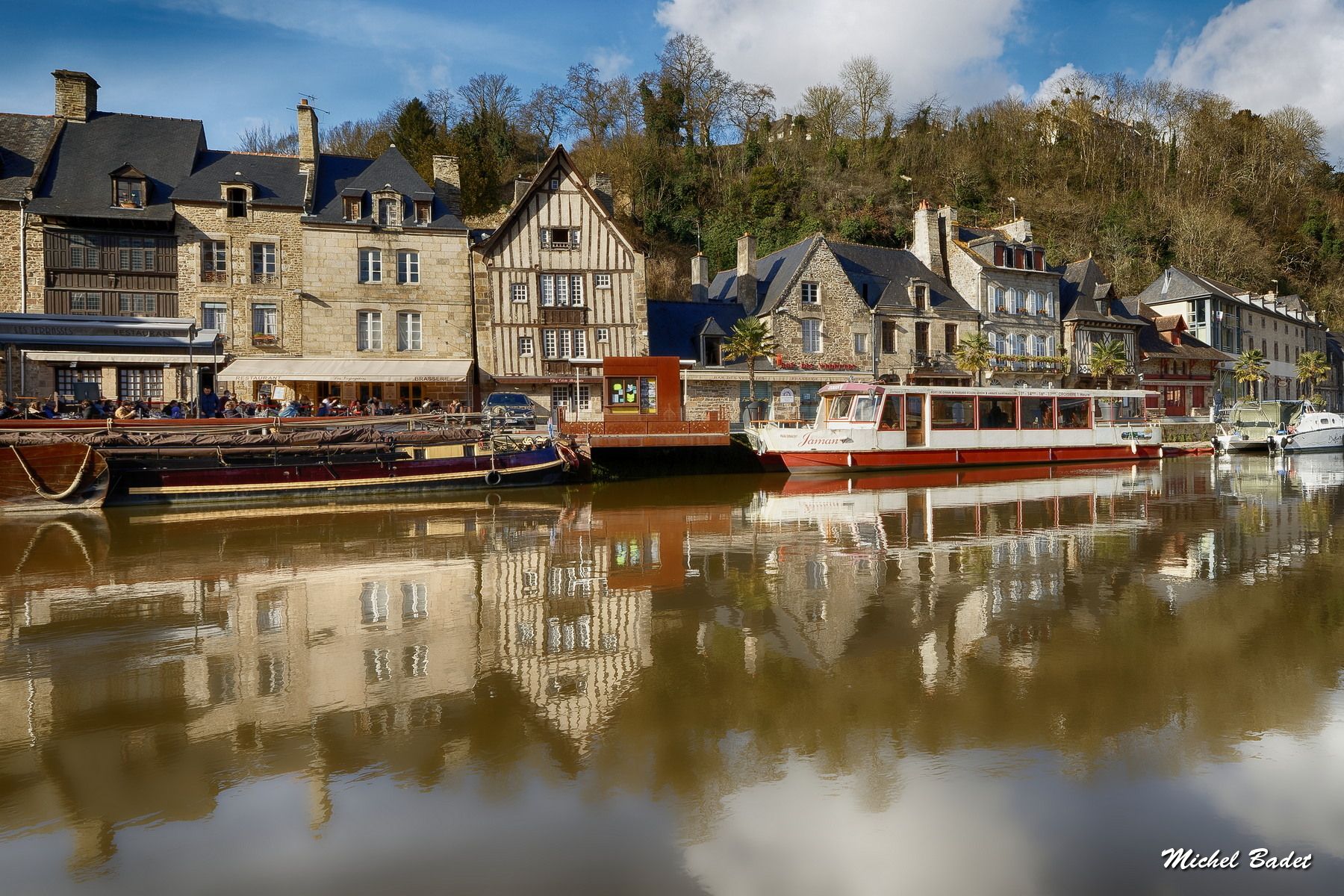 Dinan old bridge, France
