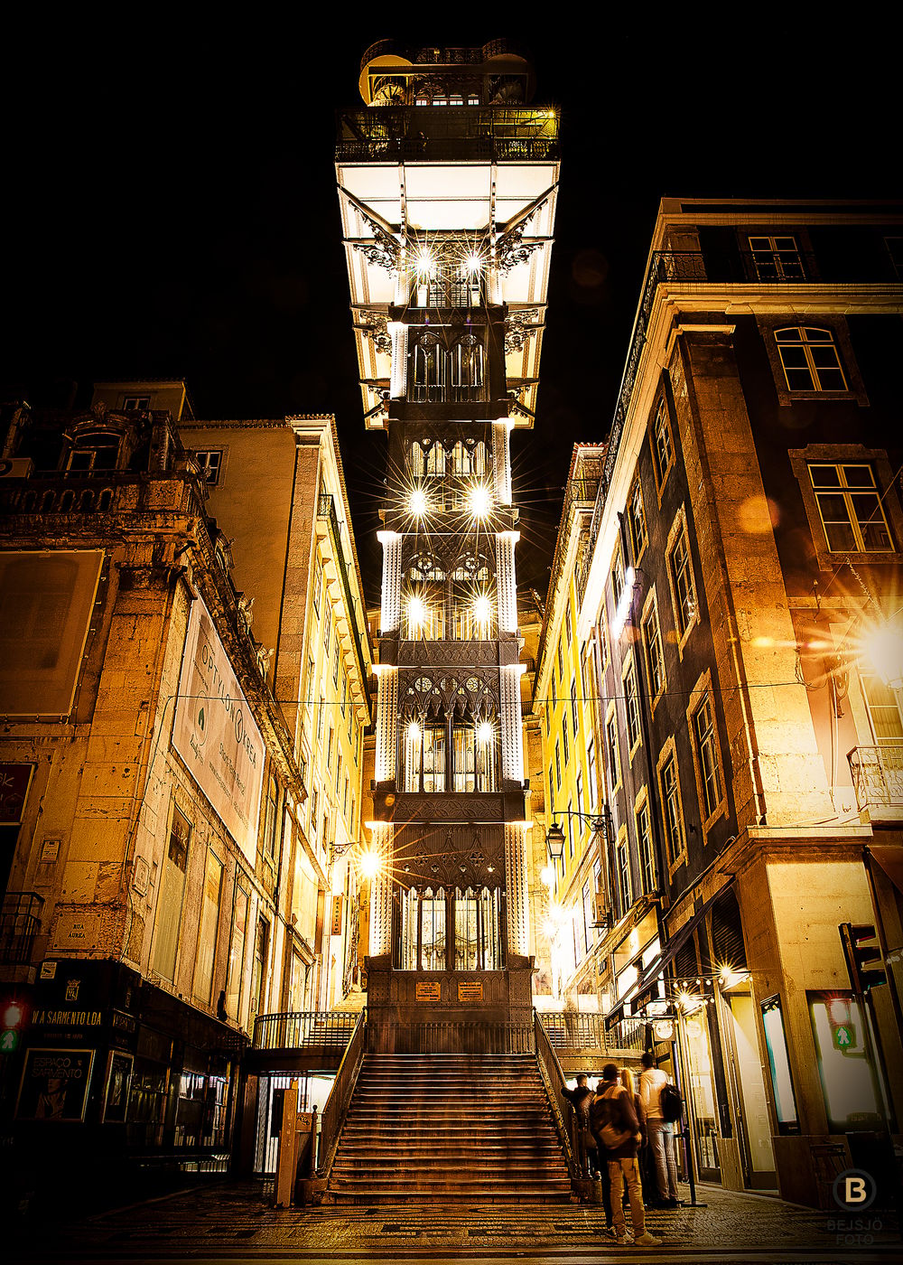 Elevador de Santa Justa, Lisbon, Portugal
