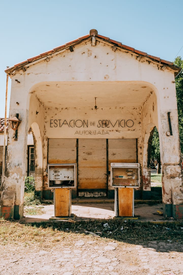 Estación de Servicio Antigua, Argentina