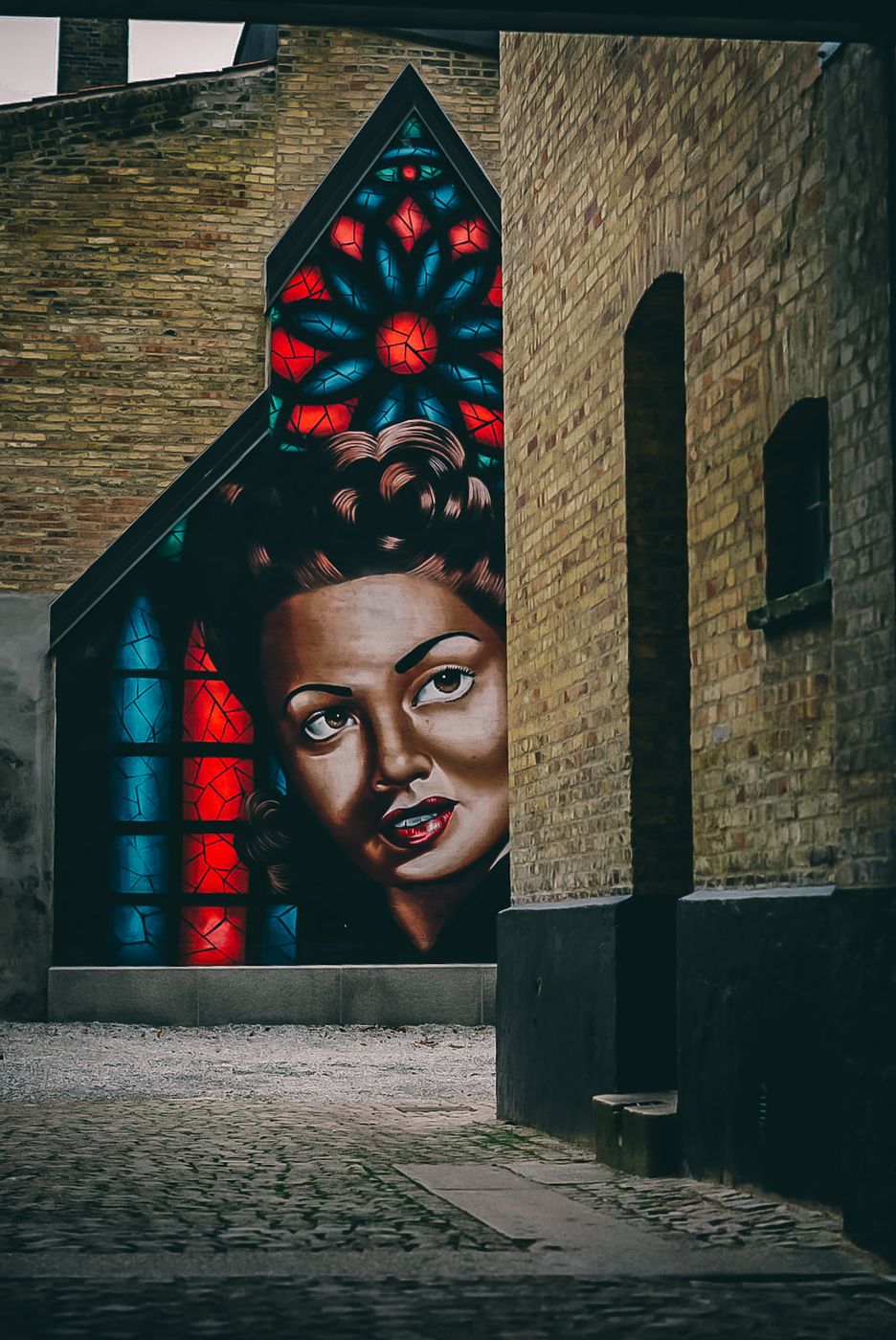 Graffiti Wall in Aalborg, Denmark, Denmark