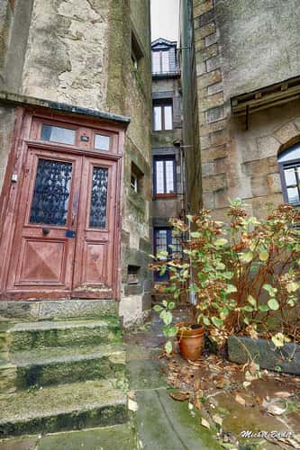 Granville, entry  of the old town