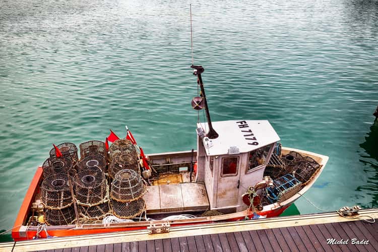 Granville, fishing harbour