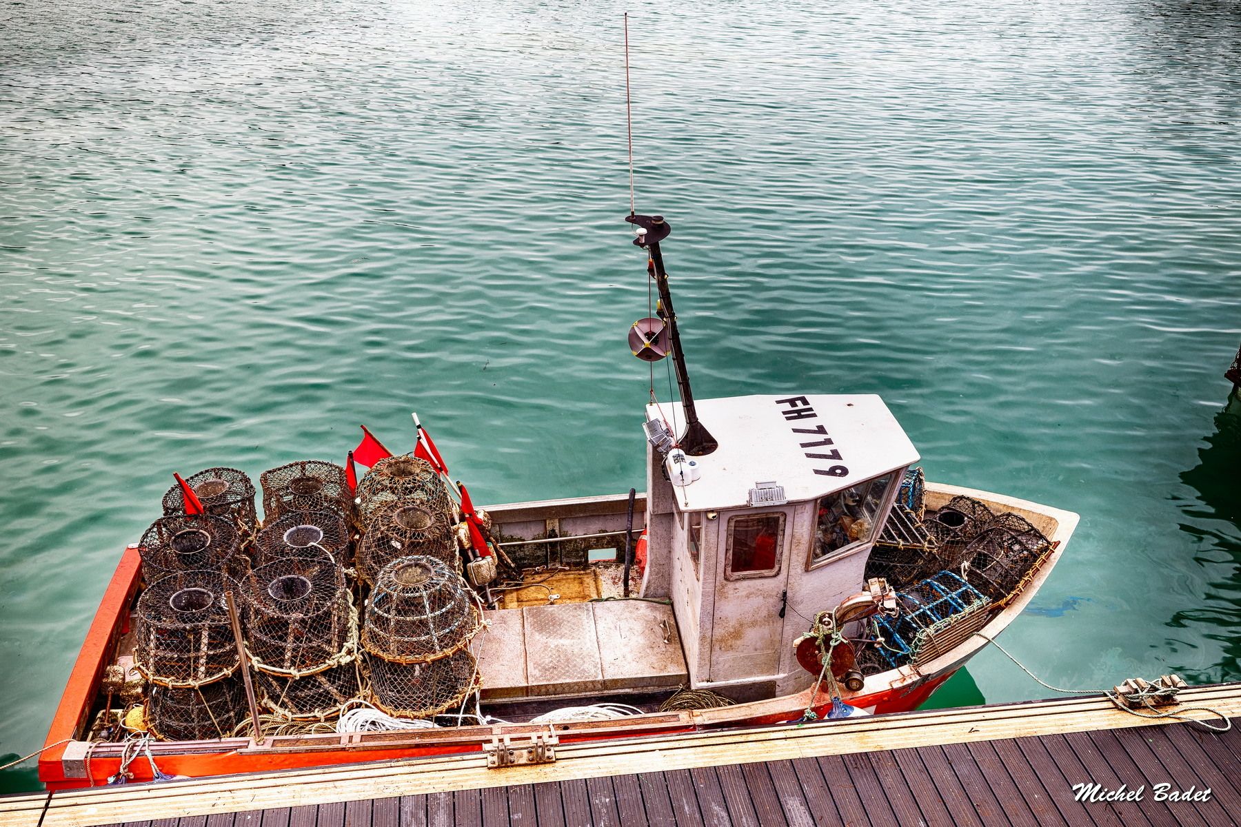 Granville, fishing harbour, France