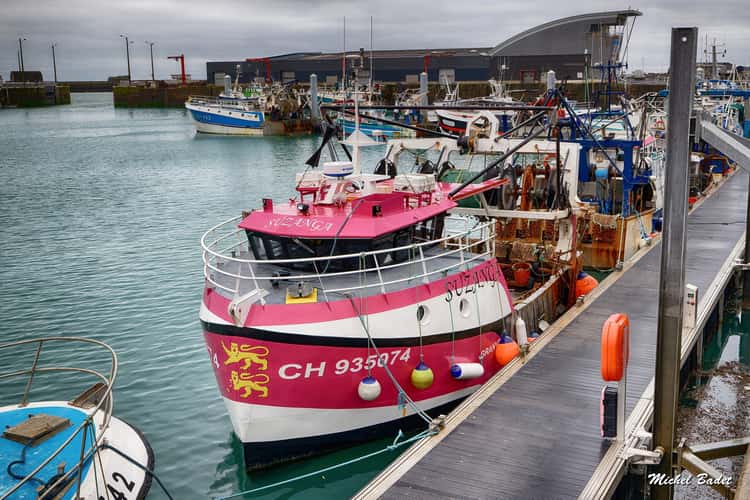 Granville, fishing harbour