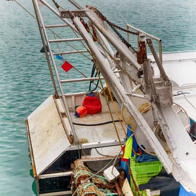 Granville, fishing harbour, France