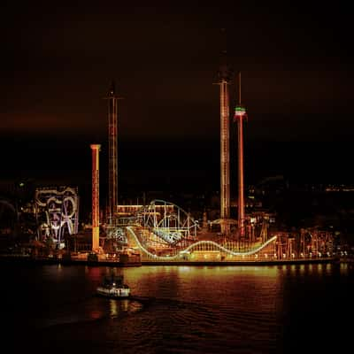 Gröna Lund from Fjällgatan, Stockholm, Sweden