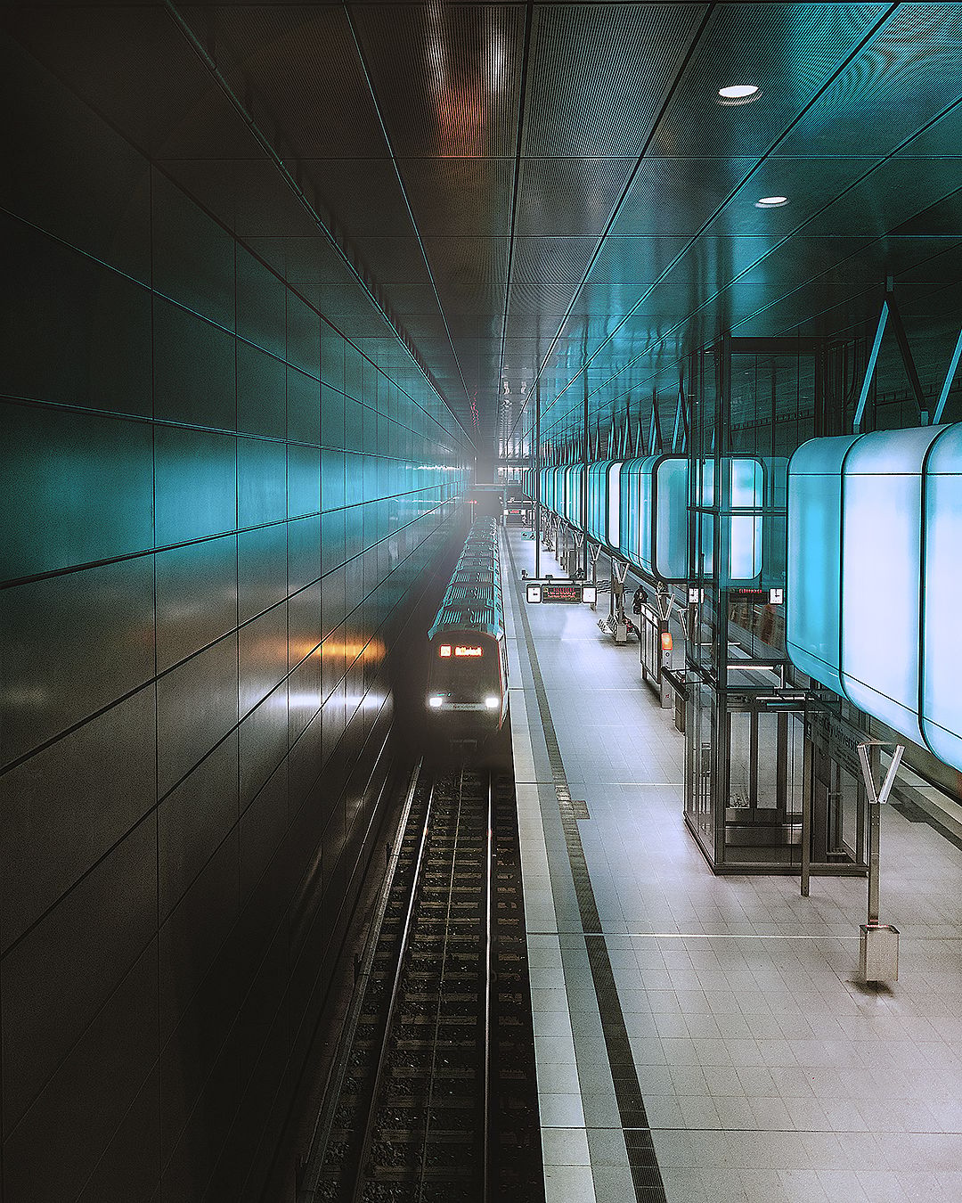 Hamburg Metro Station, Germany