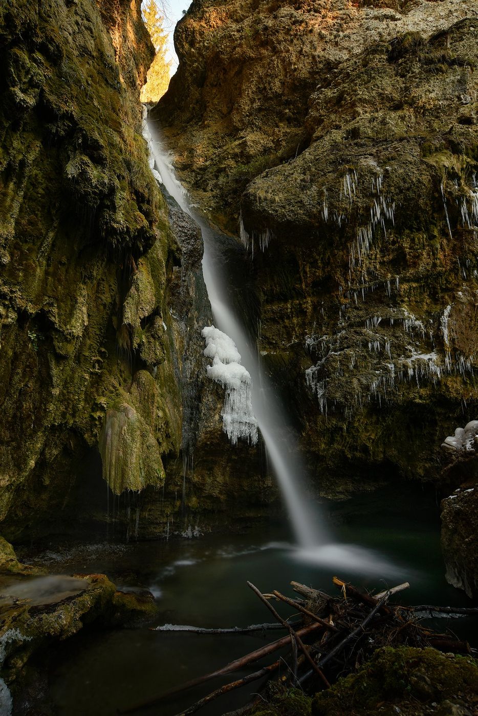 Hinanger Wasserfall, Germany