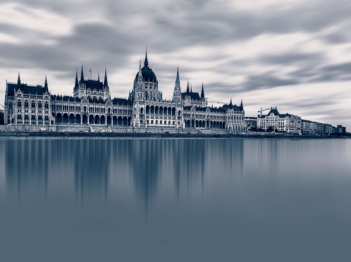 Hungarian Parliament, Budapest, Hungary