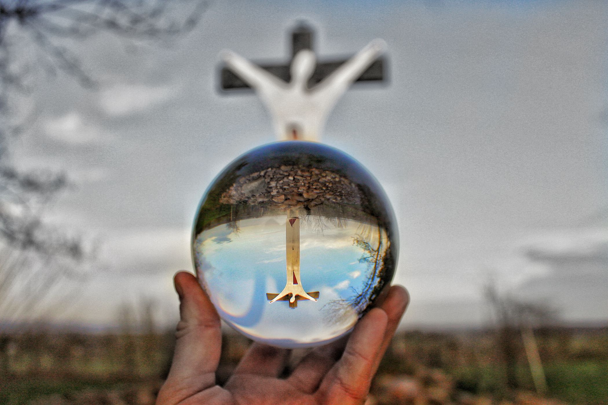 Jesus on the cross, Germany