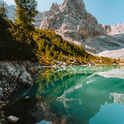 Lago Di Sorapis, Cortina d'Ampezzo, Italy