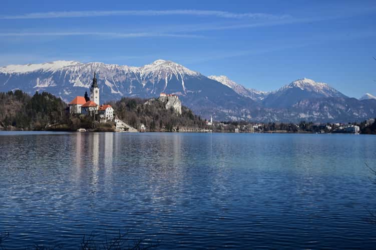 Lake Bled - Wooden Jetty - Rock covered with coins