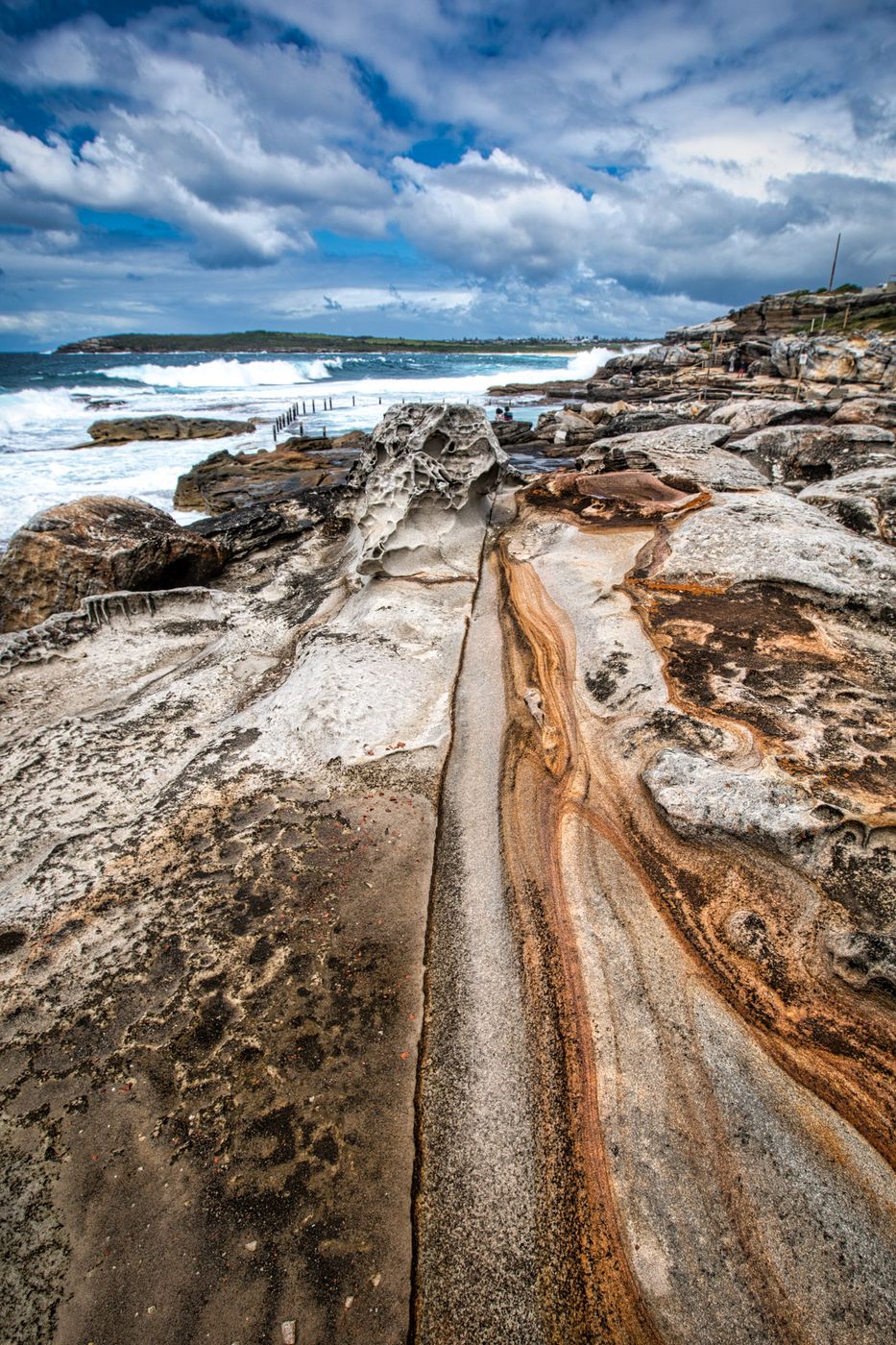 leading to the pool, Mahon Pool, Maroubra, Sydney NSW, Australia